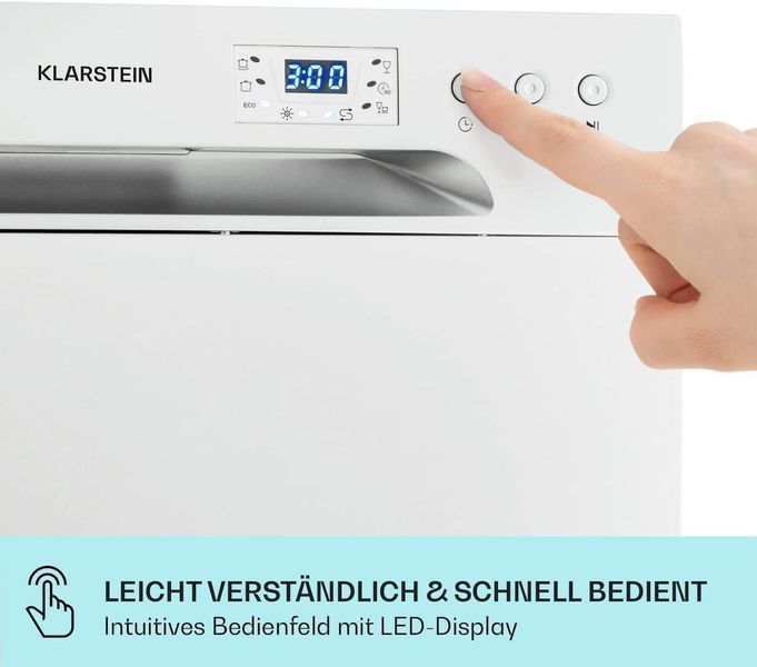 Б/У!!! Посудомийна машина KLARSTEIN Havasia UV 6 1380 Вт Німеччина 10041823 фото