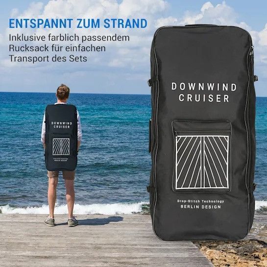 УЦЕНКА!!! SUP-доска Capital Sports Downwind Cruiser 9.8 Sup board / Надувная доска для гребли 10036466 фото