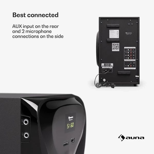 Акустическая система Auna Areal 825 5.1-канальная система объемного звучания ГЕРМАНИЯ 10041291 фото