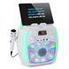 Німецька дитяча караоке-система Auna StarMaker Plus Bluetooth USB CD LED Show RCA 10035747 фото 1