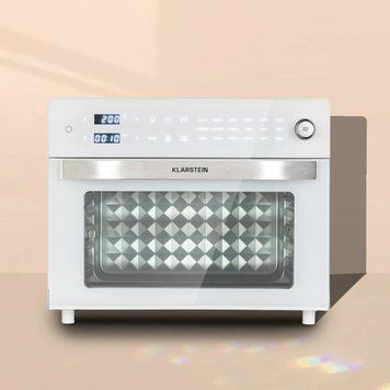 Легке Б/У!!! Фритюрниця з гарячим повітрям, аерогриль Klarstein Vigor Air 1800 Вт, 30 л, 18 програм ГЕРМІЯ 10039941 фото