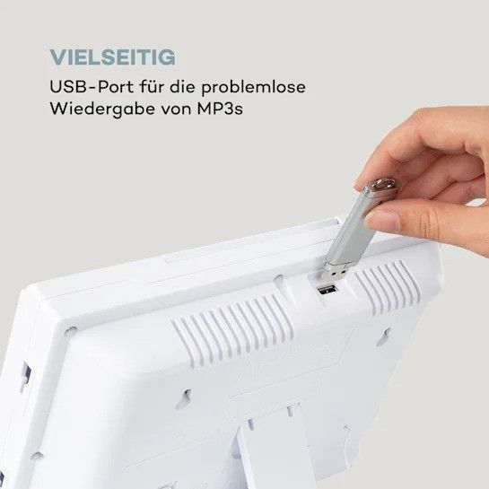 Програвач компакт-дисків Auna Wallie Microsystem Bluetooth Порт USB 10033228 фото