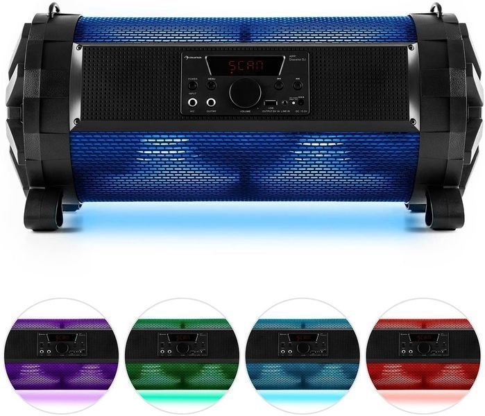 Мобільна колонка Auna Bluetooth-динамік TUBA Thunderstorm 10030564 фото