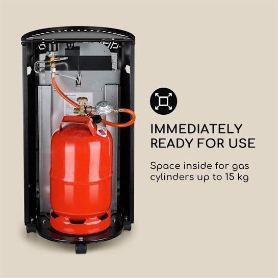 Б/У!!! Газовый обогреватель Blumfeldt Bonaparte Fire 4200Вт электрический. Ролики зажигания системы ODS 10032817 фото