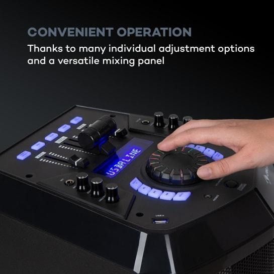УЦЕНКА!!! Немецкая аккумуляторная колонка, аудиосистема Auna Clubmaster 8000, макс. 120 Вт, 10032821 фото