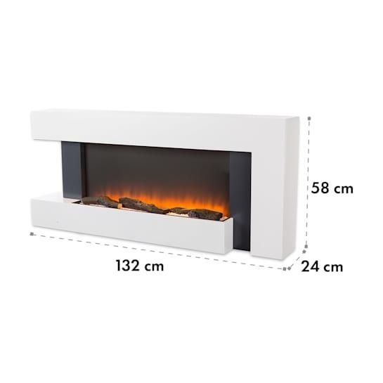 Камин klarstein Studio Light & Fire 2 1000/2000 Вт Пульт ДУ из МДФ 10032727 фото