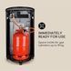 Б/У!!! Газовый обогреватель Blumfeldt Bonaparte Fire 4200Вт электрический. Ролики зажигания системы ODS 10032817 фото 2