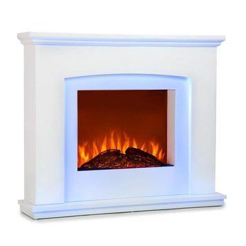Камін електричний Klarstein Aosta Light & Fire 1000/2000 Вт із дистанційним керуванням 10033000 фото