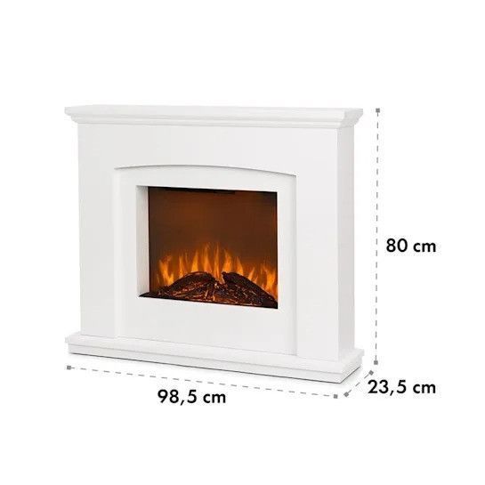 Камин электрический Klarstein Aosta Light & Fire 1000/2000Вт с дистанционным управлением 10033000 фото