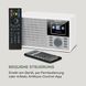 Інтернет-радіо Auna IR-160 WLAN USB AUX UPnP 2,8 "TFT-дисплей 10032796 фото 5