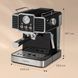Легке Б/У Еспресо-кавоварка Klarstein Gusto Classico 1350 Вт, тиск 20 барів Резервуар для води: 1,5 літра 10035564 фото 4
