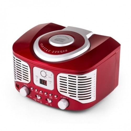 Б/У Бумбокс Auna RCD320 Ретро CD-плеер FM AUX 10027419 фото