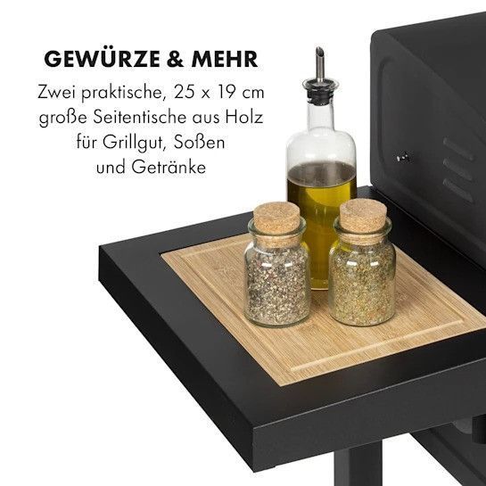 Угольный гриль Klarstein Meat Machine гриль барбекю 45x32,5 см термометр напольные ролики 10034819 фото