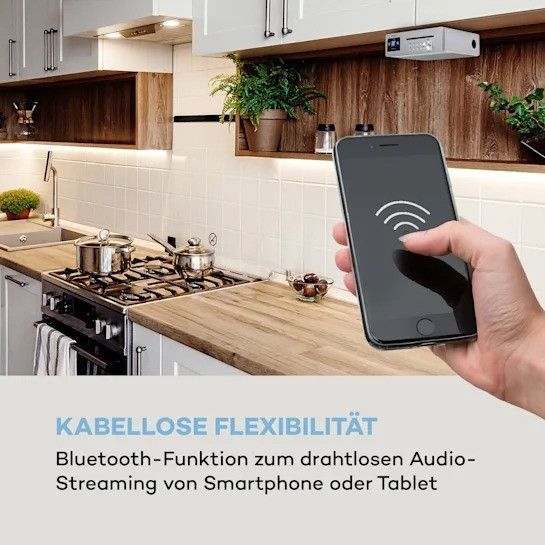 Б/У!!! Кухонна інтернет-радіо Auna Silverstar Chef 10034556 фото
