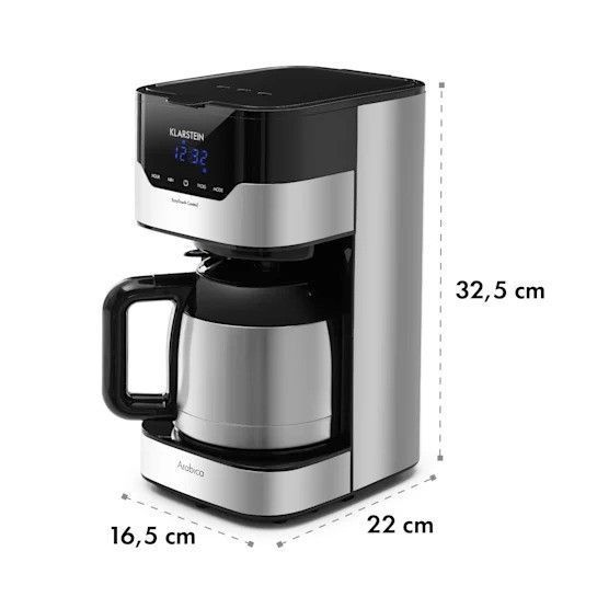 Б/У Кавоварка Klarstein Arabica 800W EasyTouch Control 10032772 фото