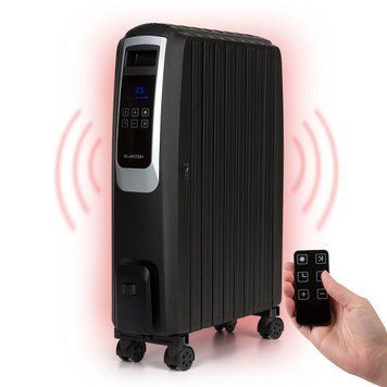 Б/У!!! Оливний (масляний) радіатор Klarstein Thermaxx Noir 2500 Вт, 10-30 &deg;C, таймер, 24 години, дистанційне керування 10034253 фото