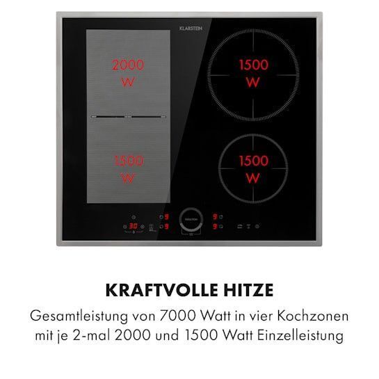 Б/У Индукционная плита KLARSTEIN Delicatessa 60 Hybrid Prime встраиваемая варочная панель индукционная 4 10035268 фото