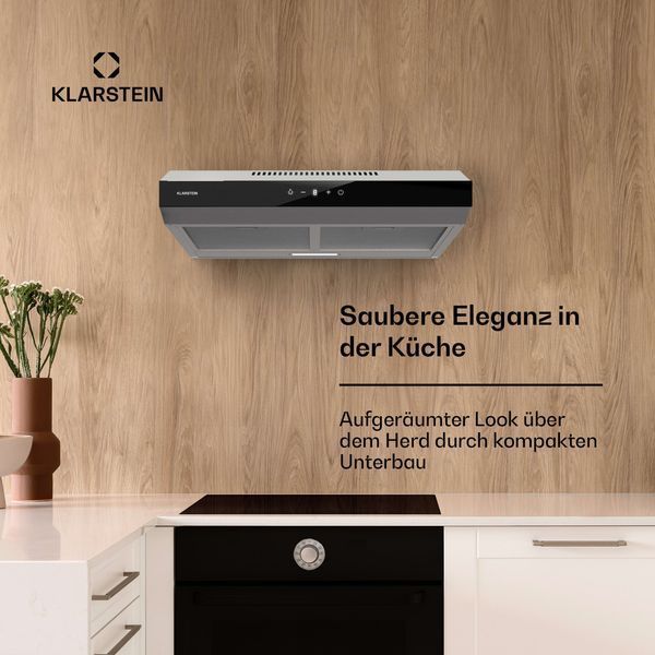 Вытяжка под шкаф Klarstein Contempo Neo 60см 175м&sup3;/ч LED 10045600 фото