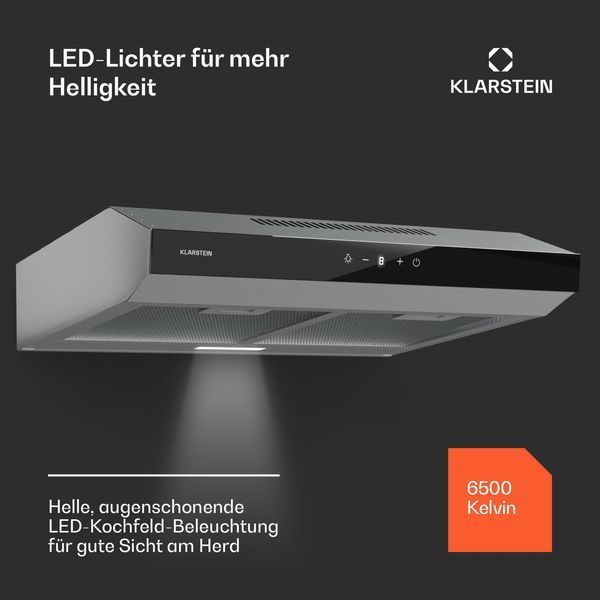 Вытяжка под шкаф Klarstein Contempo Neo 60см 175м&sup3;/ч LED 10045600 фото
