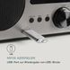 УЦЕНКА!!! Стереосистема, радіоприймач Auna Harvard DAB+ FM-тюнер BT CD-плеєр Німеччина 10031949 фото 4
