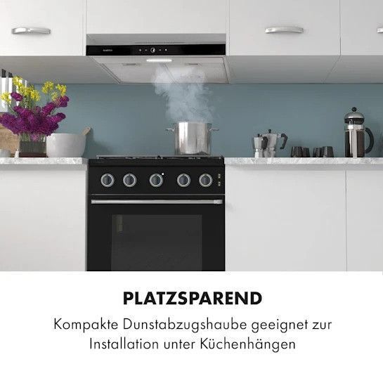 УЦЕНКА!!! Вытяжка под шкаф Klarstein Contempo Neo на подструктуре 60см 175м&sup3;/ч LED нержавеющая сталь 10033472 фото