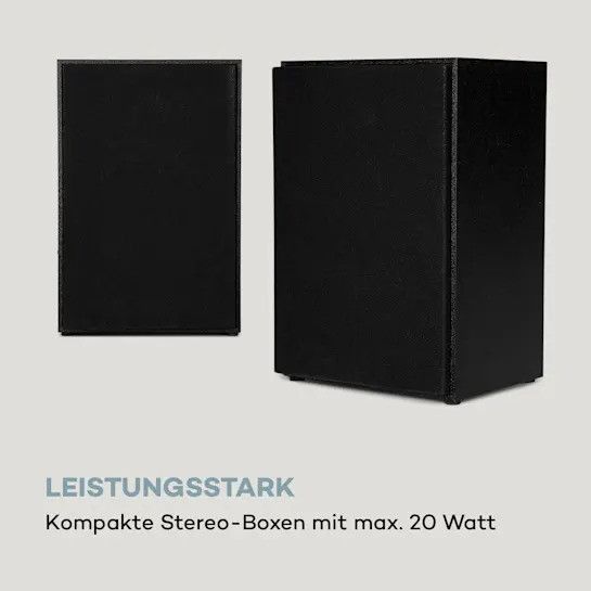 Стереосистема Auna MC-30 DAB міністереосистема  CD-плеєр  DAB +/FM  Bluetooth  20 Вт макс 10033048 фото