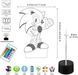 Нічник Sonic The Hedgehog 3D Night Light, 3D ілюзія 20055 фото 5