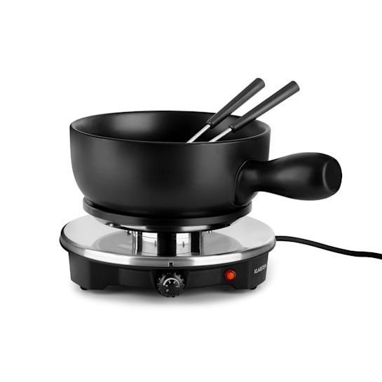 Уценка!!! Раклетный гриль Фондюлет Фондю Klarstein Sirloin Fondue Set керамический горшок Raclette, 1200 Вт 10032080 фото
