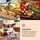 Фритюрниця, аерогриль Klarstein AeroVital Cube Chef 1700 W 14 л 16 програм ГЕРМАНІЯ 10037975 фото 7