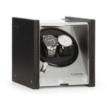 УЦЕНКА!!! Ротомат для автоподзавода часов Klarstein Tokyo 2 Watch Winder 2 Часы 3 Скорости 4 Режима Черный 10032799 фото