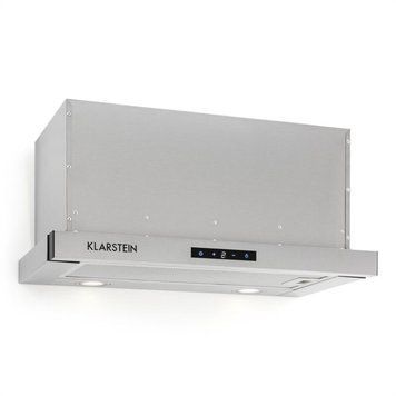 Уценка!!! Вытяжка Klarstein Vinea под столешницу, плоская вытяжка, 60см, 610 м 3 /ч серебристая Германия 10031682 фото