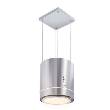 Островная вытяжка Klarstein Tron Ambience &Oslash;38см циркуляция воздуха 540м&sup3;/ч LED белый Германия 10032579 фото