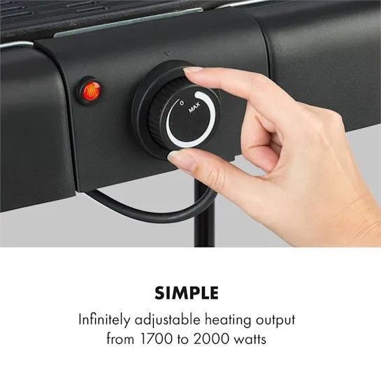 Электрический гриль Klarstein Beef Pro 2000W 10034694 фото