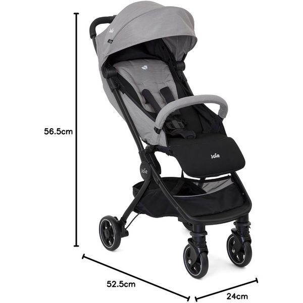 Б/У Ультралегка прогулянкова коляска Joie Pact Lite Grey Flannel Німеччина 30027 фото