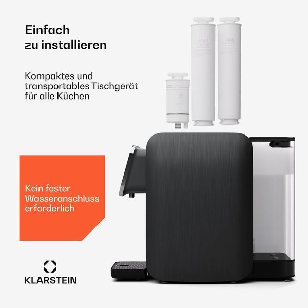 Система фільтрації для води Klarstein AquaLine 3L, Німеччина 10045497 фото