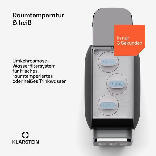 Система фільтрації для води Klarstein AquaLine 3L, Німеччина 10045497 фото