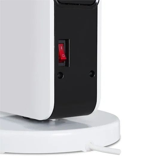 Керамічний нагрівач Klarstein Hightower Heat 2200W термостат 49 &deg;C білий 10032003 фото