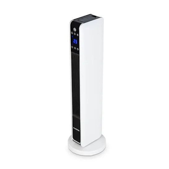 Керамічний нагрівач Klarstein Hightower Heat 2200W термостат 49 &deg;C білий 10032003 фото