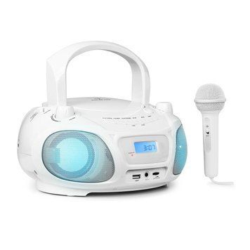 УЦЕНКА!!! Бумбокс Auna Roadie Sing CD Boombox FM Радіосвітове шоу CD-плеєр Мікрофон 10032056 фото