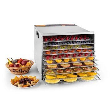 Дегідратор-сушарка для овочів, фруктів і грибів Klarstein Fruit Jerky Pro 10 Німеччина 10028437 фото