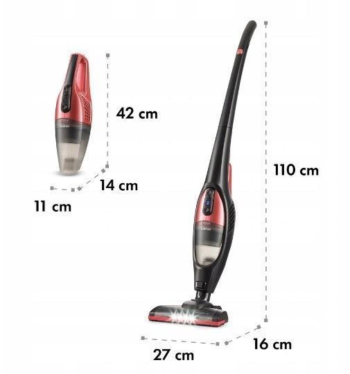 Б/У акумуляторний пилосос Klarstein Clean Turismo 2-w-1 odkurzacz 10032354 фото