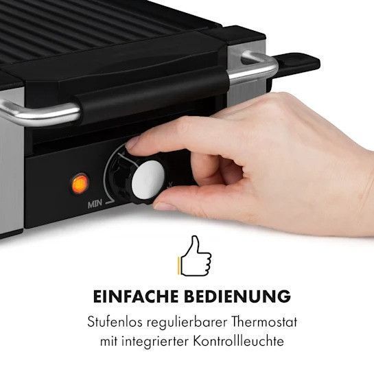 УЦЕНКА!!! Раклет-гриль Klarstein Bistecca Raclette 1200W 10035293 фото