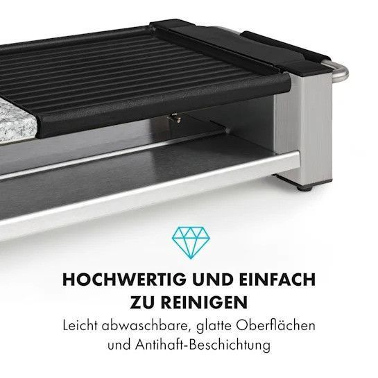 УЦЕНКА!!! Раклет-гриль Klarstein Bistecca Raclette 1200W 10035293 фото