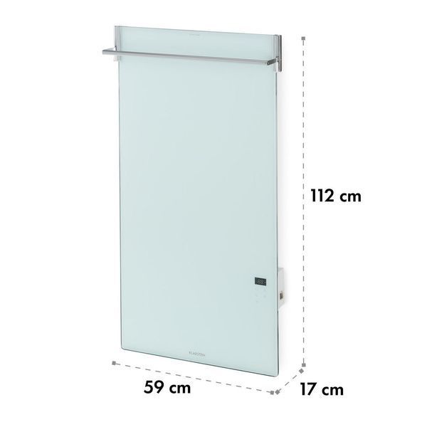 Нагрівач для ванни Klarstein HotSpot Crystal Smart 750 Вт, 112x58,5 см 10035064 фото