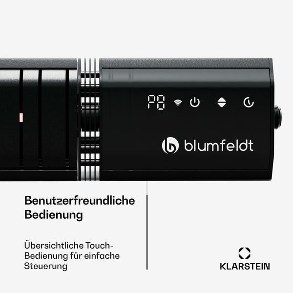 Інфрачервоний нагрівач Blumfeldt Gold Bar Smart потужністю 3000 Вт, ГЕРМАНІЯ 10046347 фото